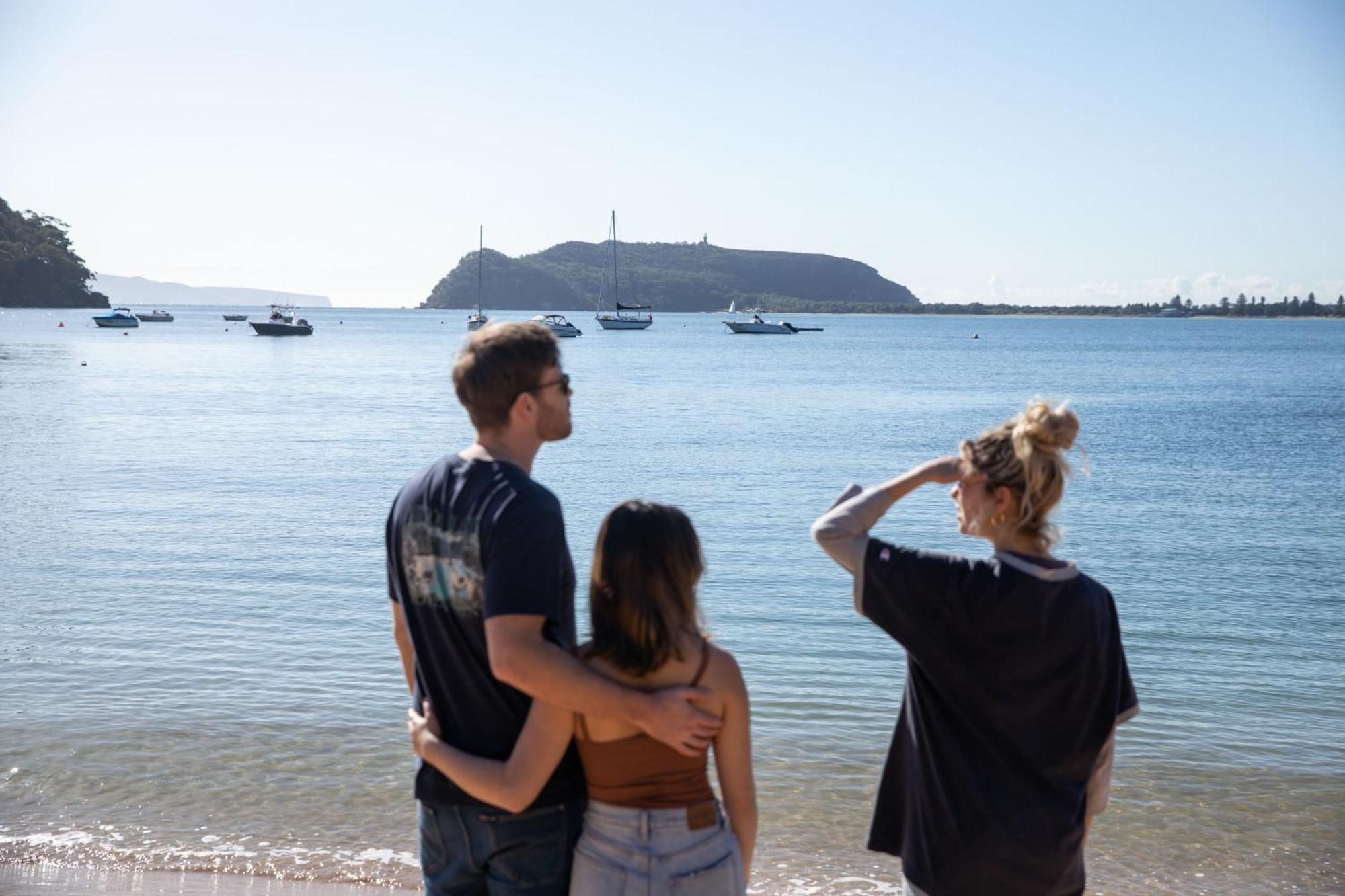 Great Mackerel Beach Cape Mackerel Cabin With Magic Palm Beach & Pittwater Viewsヴィラ エクステリア 写真