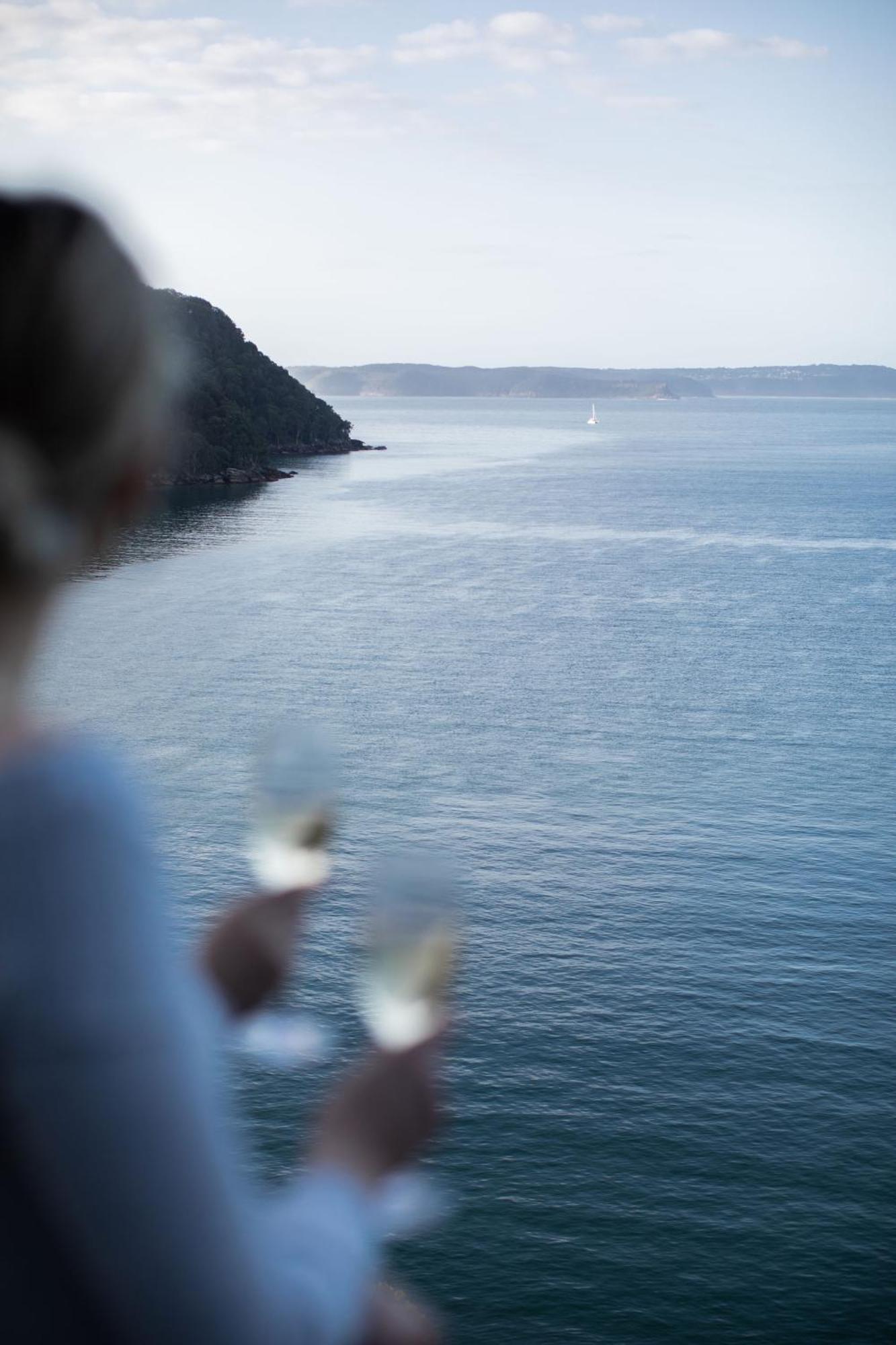 Great Mackerel Beach Cape Mackerel Cabin With Magic Palm Beach & Pittwater Viewsヴィラ エクステリア 写真