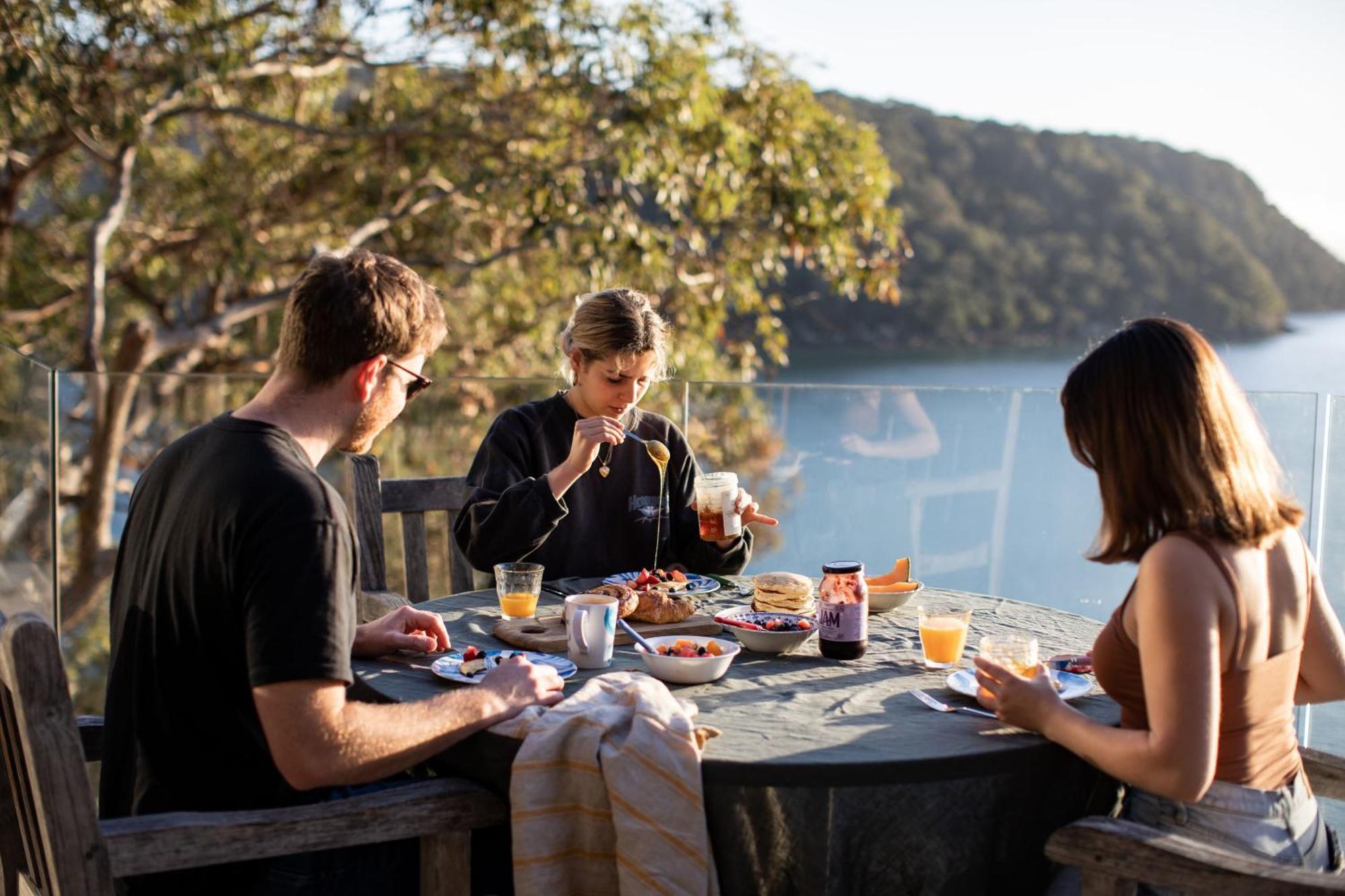Great Mackerel Beach Cape Mackerel Cabin With Magic Palm Beach & Pittwater Viewsヴィラ エクステリア 写真